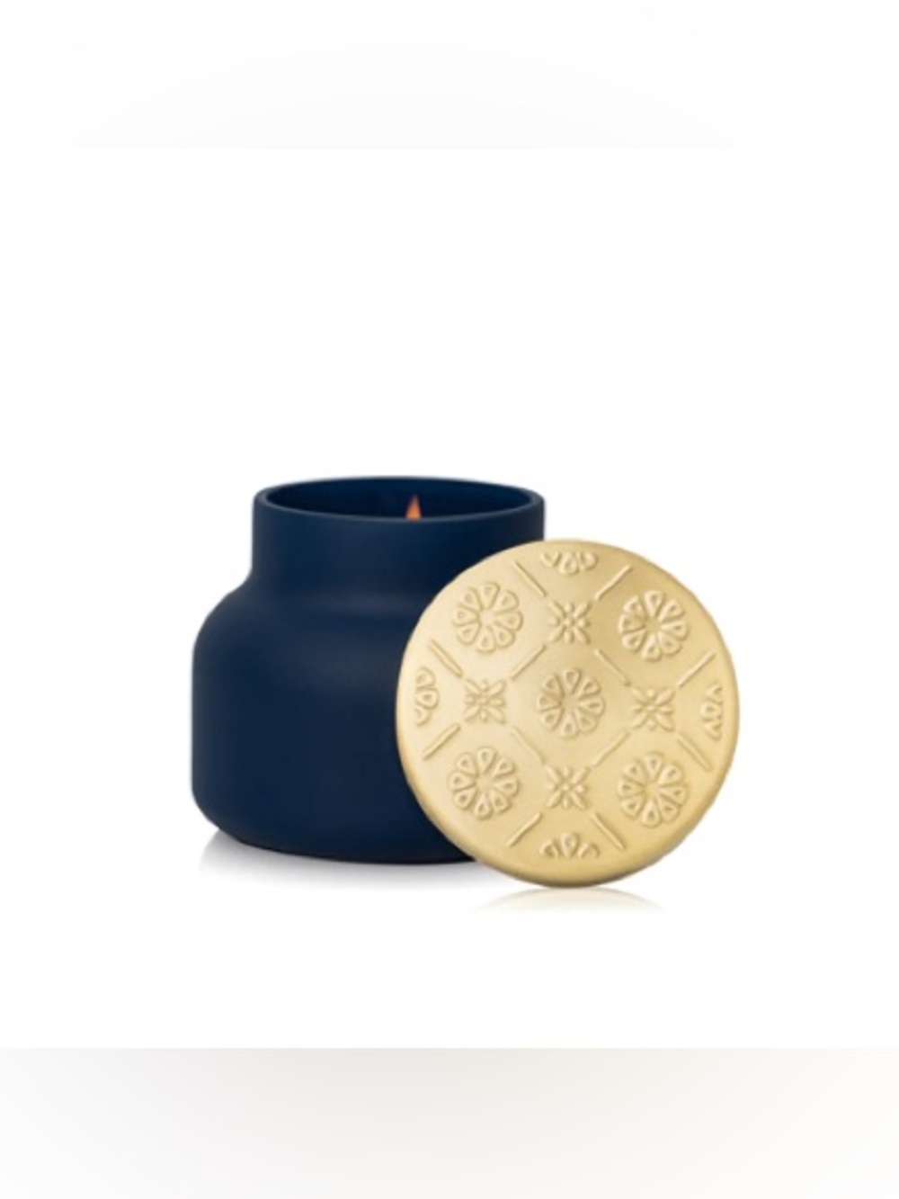 Capri Blue Volcano Artisan Terrazza Velluto Petite Signature Candle- Blue (8 oz)